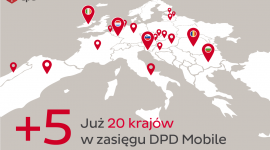 DPD Mobile z kolejnymi państwami na mapie Europy. Wysyłki międzynarodowe z aplikacji już do 20 państw Biuro prasowe