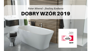 Wanna Natur Mineral w finale konkursu Dobry Wzór 2019 Biuro prasowe
