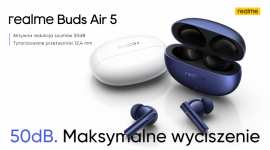 realme wprowadza na polski rynek swoje najnowsze słuchawki: Buds Air 5