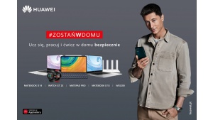 20 rat 0% i zestawy do pracy i nauki zdalnej od Huawei