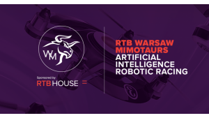 RTB sponsorem drużyny RTB Warsaw MIMotaurs w międzynarodowych wyścigach dronów