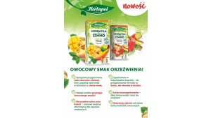 Orzeźwiająca nowość! Poczuj moc owocowych herbatek na zimno od marki Herbapol