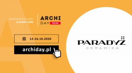 Ceramika Paradyż partnerem archiDAY 2020