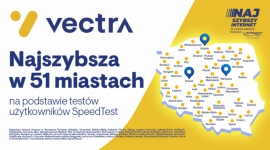 Warszawa i Gdańsk z najszybszym Internetem od Vectry!