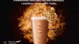 Nowość w Costa Coffee - Latte+ - kawa wzbogacona o witaminy i białko