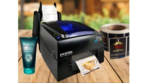 FX510e - Nowy system do pozłacania etykiet firmy DTM Print. Biuro prasowe