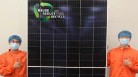 Pierwszy moduł PV w 100% z recyklingu