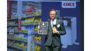 Kolorowa drukarka OKI C844dnW z nagrodą Złote Innowacje Retail 2019