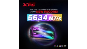Pamięć RAM ADATA XPG SPECTRIX D60G bije kolejny rekord prędkości