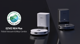 Robot odkurzający EZVIZ RE4 Plus z nominacją do European Green Award