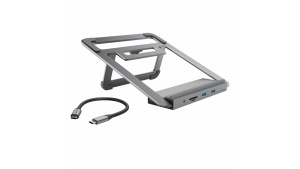 Nie pracuj ciężko tylko mądrze. Oto wszechstronna podstawka Hama pod laptop z 12 Biuro prasowe