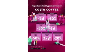 Repertuar Ofert Tygodniowych pełen wyjątkowych smaków Costa Coffee
