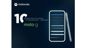 Motorola świętuje 10 generacji smartfonów serii moto g